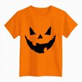 thumbnail image 4 of Child Boys Halloween Shirt for 5t 6t Kids Pumpkin Graphic Short Sleeve Crewneck Tops Toddler Tween Boys Clothes Size 5-6 Years, 4 of 4