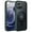 Dark Green, variant on JETech Magnetic Case for iPhone 12/12 Pro 6.1-Inch Compatible with MagSafe, Translucent Matte Back Slim Shockproof Phone Cover (Black)