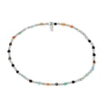thumbnail image 1 of Sweet Chic Multicolor Stones Charm Sterling Silver Elastic Bracelet, 1 of 4