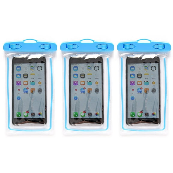 Waterproof Phone Pouch Universal Waterproof Case Dry Bag for Underwater Phone Protector -2 Pack