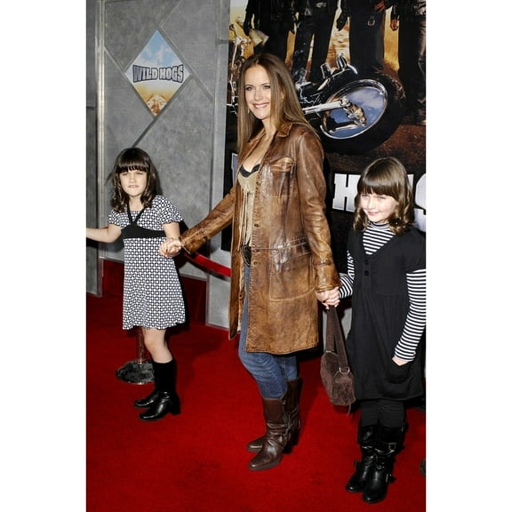 Ella Bleu Travolta Kelly Preston Guest At Arrivals For World Premiere Of Wild Hogs El Capitan Theatre Los Angeles