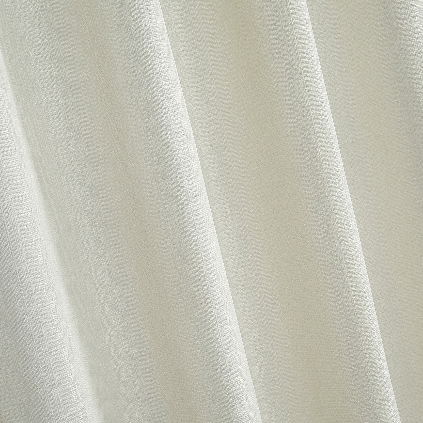 Mainstays Southport Textured Light Filtering Curtain Panel Pair, Ivory, Set of 2, 40 in x 95 in
