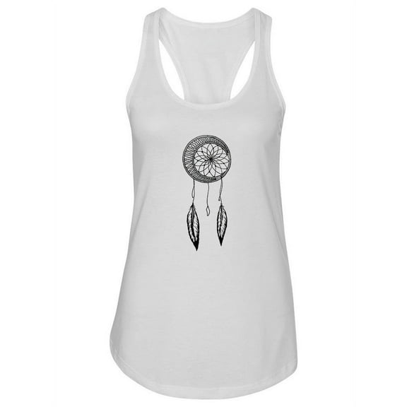 Dreamcatcher With Feathers. Tank Women -Image by Shutterstock, Female x-Small