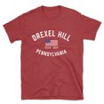 thumbnail image 1 of Drexel Hill Pennsylvania Patriot Men's Cotton T-Shirt, 1 of 1