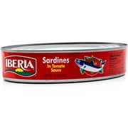 Iberia Canned Sardines, in Tomato Sauce, 15 Oz