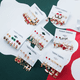 thumbnail image 3 of Juego de pendientes navideños de 6 piezas, pendientes creativos europeos y americanos con forma de árbol de Navidad de Papá Noel, 3 of 6
