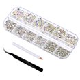 thumbnail image 1 of Arte de uñas diamantes de imitación gemas de cristal artesanía ropa zapatos Blanco AB Yuyangstore Arte de uñas pegatinas, 1 of 7