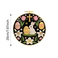 thumbnail image 3 of Easter Embroidery For Beginners DIY Craft With Threads Needle And Pattern For, 3 of 6