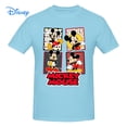 thumbnail image 1 of Disney Mickey Mouse T shirt Harajuku Short Sleeve T-shirt 100% Cotton Graphics Tshirt Brands Tee TopXXL Gao Jinjia LED, 1 of 2