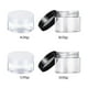 thumbnail image 5 of Inteprter Frasco de crema facial DIY, frascos de almacenamiento de botellas, contenedores de subpaquetes redondeados, contenedor cosmético para Type3 NO3, 5 of 6