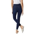 thumbnail image 3 of Kancan Womens Terri Ultra High Rise Super Skinny Denim Jeans (Dark Blue, 5/26), 3 of 3