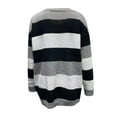 thumbnail image 7 of yoeyez Sweaters for Women,Crochet Long Sleeve Crewneck Sweater Casual Warm Lightweight Winter Knit Pullover Jumper Tops, 7 of 7