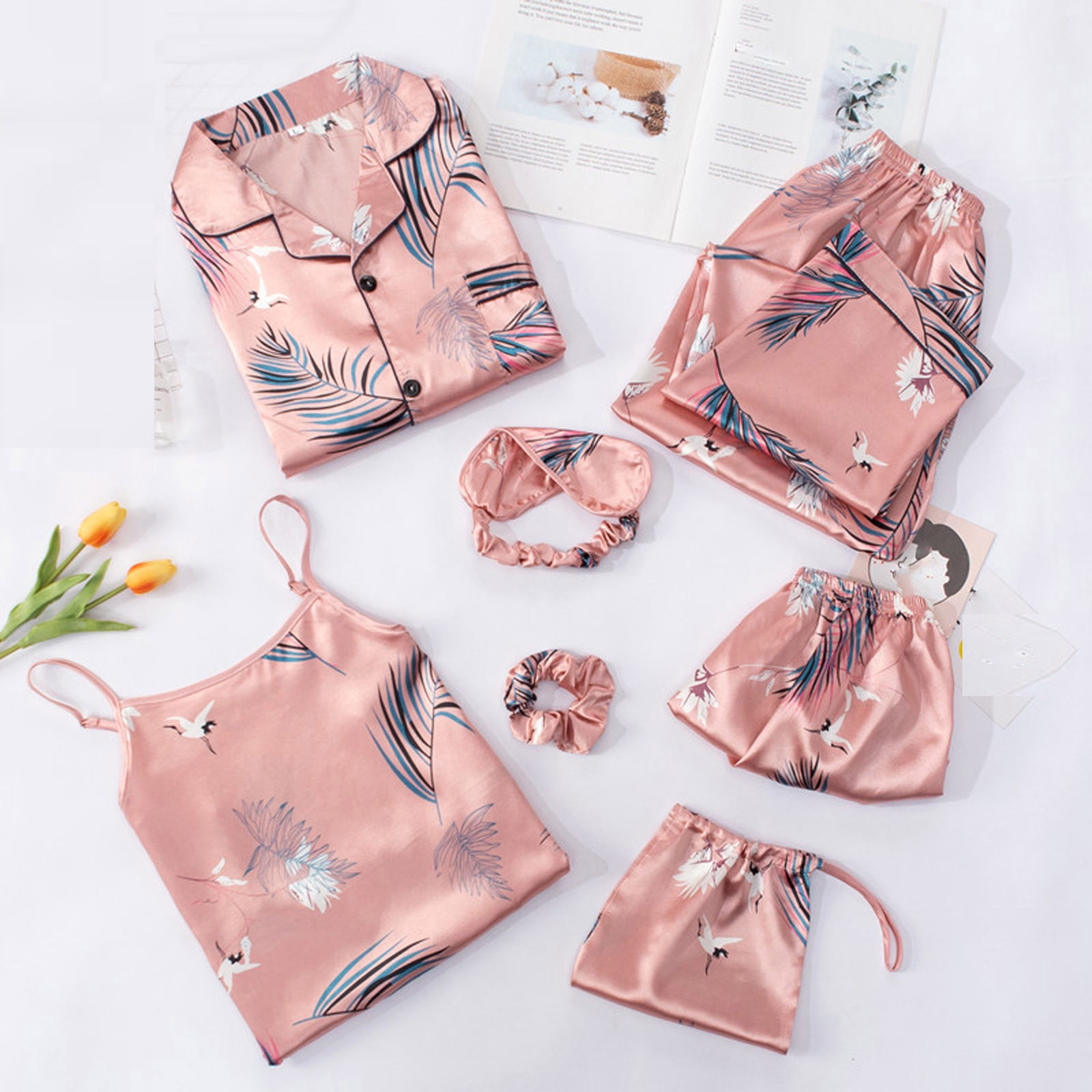 Shein 7pcs pyjama set sale