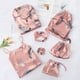 thumbnail image 2 of Conjuntos de pijamas de 7 piezas para mujer, pijamas de seda sintética, conjuntos de ropa de dormir para mujer, ropa de casa de primavera y verano Fridja  nalpqowj16897, 2 of 9