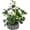 12.8" H, variant on Artificial Plants Decor Greenery Indoor Potted Plant With Rustic Black Clay Planter For Home Farmhouse Room Bathroom Bedroom Kitchen Office Table