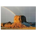 thumbnail image 1 of Rainbow Ceramic Tile Mural Kitchen Backsplash Bathroom Shower, 401427-XL64, 1 of 3