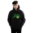 thumbnail image 2 of DC Comics Mens Green Arrow Text Logo Hoodie, 2 of 5