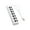 White, variant on 480mbps USB Splitter 7 Port USB Splitter with Individual Switches 7 in 1 USB2.0 Charging Port Splitter for PC Laptop