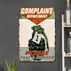 thumbnail image 2 of Brazos Placa Metal Vintage Pintura Hierro Rectangular Arte Pared Del 20x30cm, 2 of 9