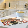 thumbnail image 6 of Yayeee Dish Drying Mat for Kitchen Counter 16"x18" Microfiber Absorbent Pad, Abstract Boat Ride, 6 of 7