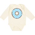 thumbnail image 3 of Inktastic Blue Donut, Doughnut, Icing, Sprinkles, Frosting Boys or Girls Long Sleeve Baby Bodysuit, 3 of 5