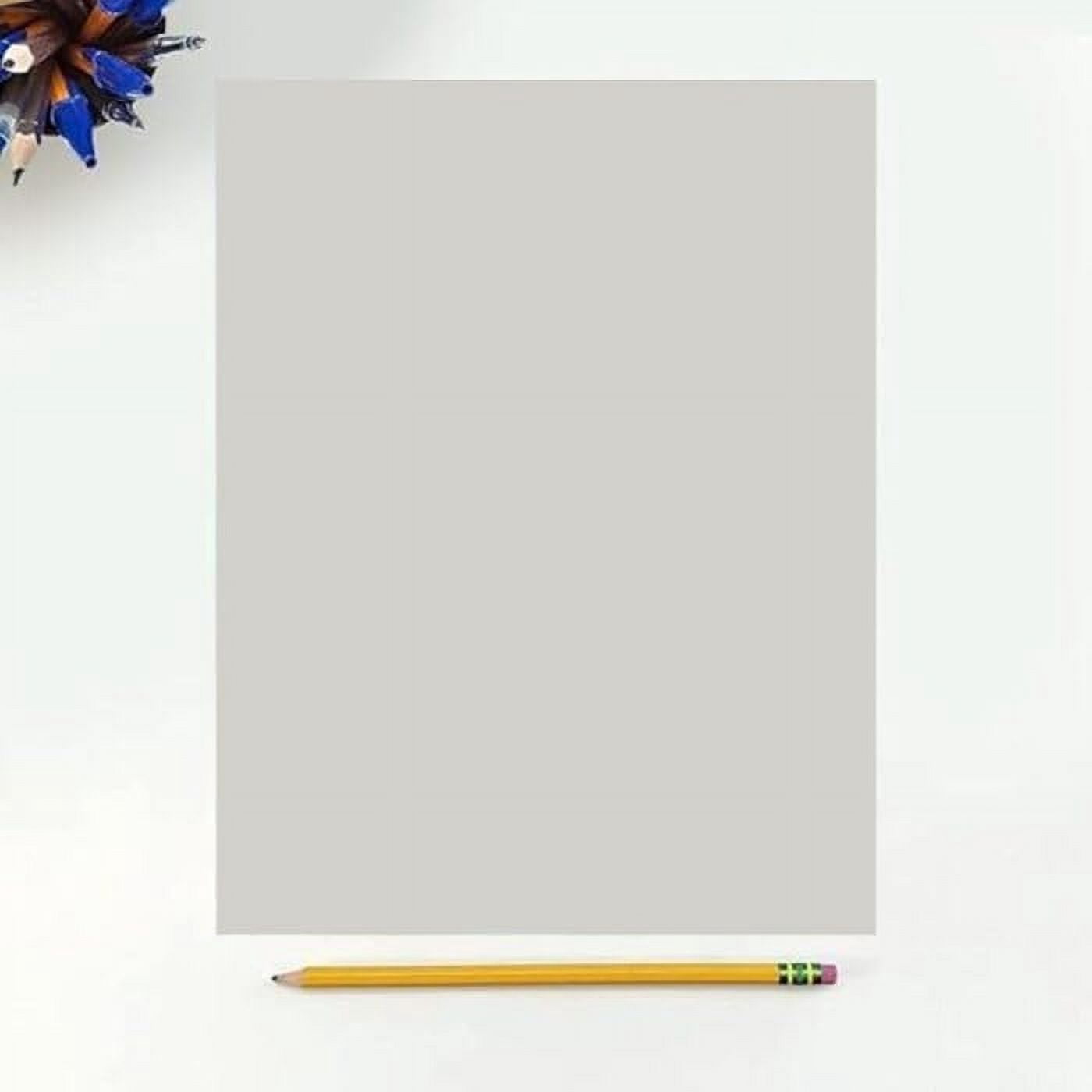 Colored Copy Paper, 20 8.5 X 11, 500 Sheets (Grey)