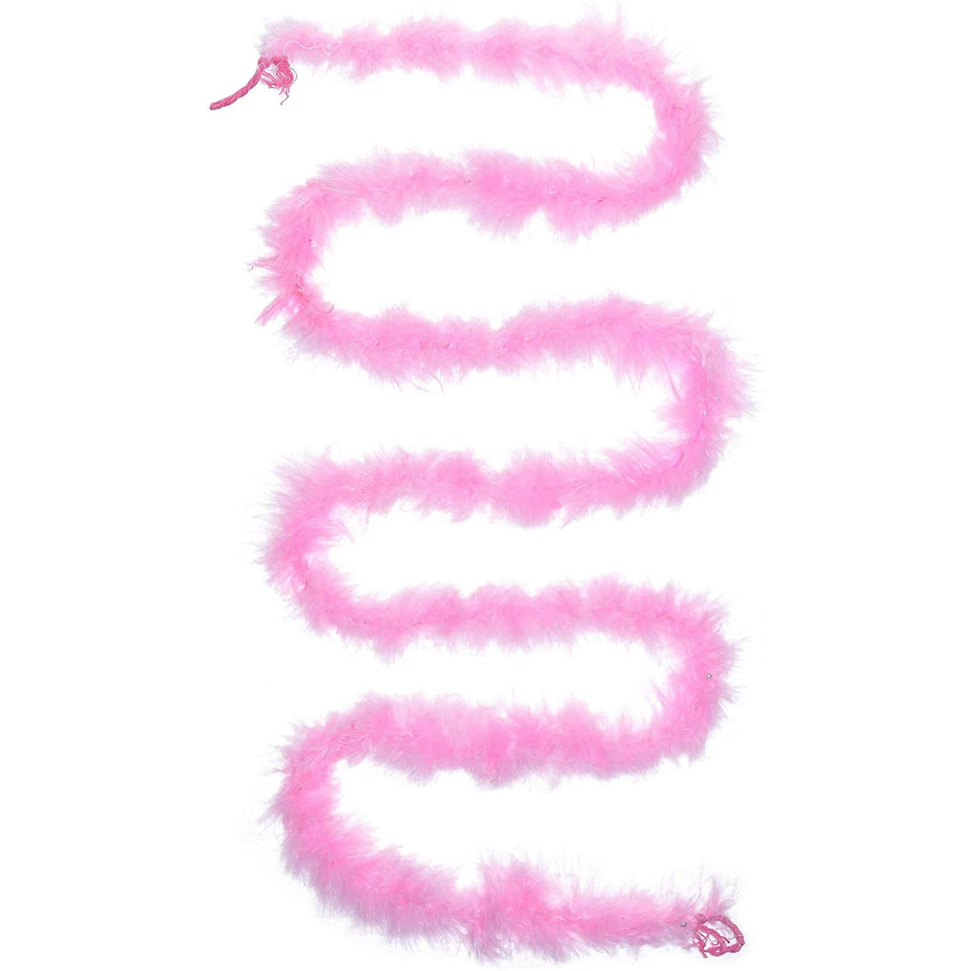 Pink Feather Boa Clipart