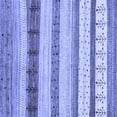 thumbnail image 1 of Ahgly Company Indoor Square Abstract Blue Contemporary Area Rugs, 6' Square, 1 of 4