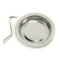 thumbnail image 3 of Mosiee Rôtissoire pour Poulet Dinde pour Barbecue Grille Four Support Support Plateau Acier Inoxydable, 3 of 8