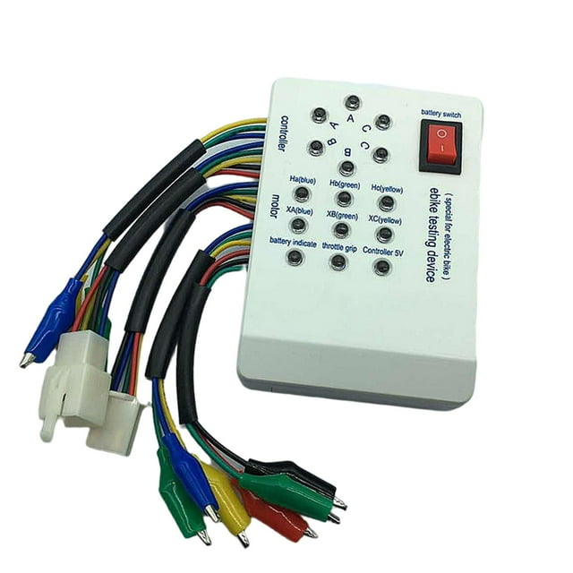 Probador de controlador de motor sin escobillas de eléctrica para coche eléctrico portátil, 24 V 36 V 60 bobina de motor de