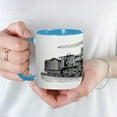 thumbnail image 5 of CafePress - VINTAGE TRAINS Mug - 11 oz Ceramic Mug - Novelty Coffee Tea Cup, 5 of 6