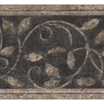 thumbnail image 1 of Abstrait Damas Beige Vignes Noir Vintage Papier Peint Bord Rétro Design, Rouleau 15' x 7'', 1 of 3