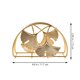 thumbnail image 2 of unbranded Soporte Decorativo Para Servilletas En Metal Dorado Ideal Para Fiestas Y Mesas, 2 of 6