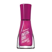 Sally Hansen Insta-Dri Nail Color, The Future is Fuchsia, 3-in-1 Formula, Color Nail Polish, 0.31 oz, Quick Dry Nail Polish, Nail Polish, Top Coat Nails, Full Coverage Formula, One Stroke, One Coat