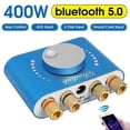 thumbnail image 1 of Mini amplificador bluetooth 5.0 Altavoz Audio digital Clase D HiFi Estéreo USB Tarjeta de sonido Música AMP Hogar Coche, 1 of 5