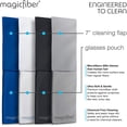 thumbnail image 5 of MagicFiber Lunettes de Vue en Microfibre, Lunettes de Soleil, Étui pour Cellulaire (Lot de 4) – Rangement Ultra Doux, 5 of 5