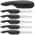 thumbnail image 3 of MasteelfCA 6Pcs Small Nail Files Folding Nail File Strips Reusable Nail Files Metal Nail File Manicure Tools, 3 of 8