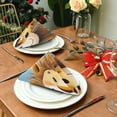 thumbnail image 3 of Napkin Satin Napkin 20*20Inchx1 Kitchen Towel Dinner Plate Towel Decorative Towel Napkin Tea Towel Suitable For Kitchen Table Cute Smiling Yellow Lion, 3 of 8
