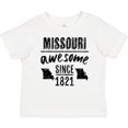 thumbnail image 3 of Inktastic Missouri Awesome Since 1821 Boys or Girls Baby T-Shirt, 3 of 5