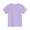 Light Purple, variant on Big Boys Short Sleeve Tee Shirt Cotton Solid Basic Children's Casual Tshirt