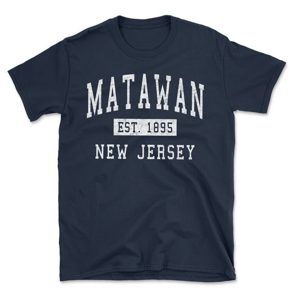 Matawan New Jersey Classic Established Men's Cotton T-Shirt
