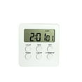thumbnail image 2 of Digital Kitchen Timer with Alarm Clock - Large LCD Display, Magnetic Back for Refrigerator, Silent Mode for Library & Study Rooms, 2 of 6
