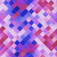 thumbnail image 1 of Ahgly Company Machine Washable Indoor Square Transitional Violet Purple Area Rugs, 7' Square, 1 of 7