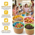 thumbnail image 6 of Cute Ice Cream Bowl Spoon Ice Cream Cup Children'S Plastic Bowl Blue 1Pc Ice Bowls Ice Cup Couples Bowl Dessert Bu, 6 of 9
