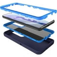 thumbnail image 3 of Entronix Funda Resistente para Galaxy S20 Ultra Plus, Triple Capa a Prueba de Golpes y Protección contra Caídas, Azul, 3 of 5
