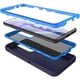 thumbnail image 3 of Entronix Funda Resistente para Galaxy S20 Ultra Plus, Triple Capa a Prueba de Golpes y Protección contra Caídas, Azul, 3 of 5