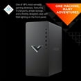 thumbnail image 2 of HP Victus Gaming Desktop, AMD Ryzen 5 5600G, 16GB RAM 1TB SSD, Wired KB & Mouse, Black, 2 of 6