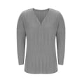 thumbnail image 6 of Women's Sweater Cardigan Lightweight Long Sleeve Open Front Plus Size Cardigan Fall Casual Jackets Fashion Coat, 6 of 6