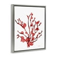 thumbnail image 4 of Stupell Industries Coral With Splashes Nautical & Beach Painting Gray Floater Framed Canvas Art Print Wall Art, 25 x 31, 4 of 10
