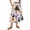 Complexion, variant on EANJE Halloween Womens Casual Elastic Waist Drawstring Midi Skirt Print Vacation Style A Line Flowy Skirt for Daily Wear Dark Blue L